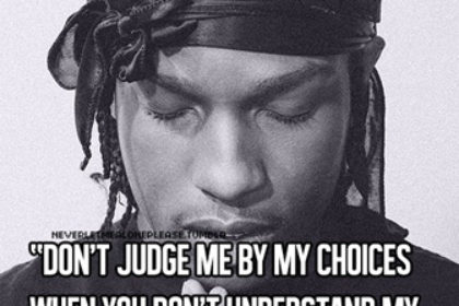 Asap Rocky Don’t Judge Me Quote asap rocky quotes