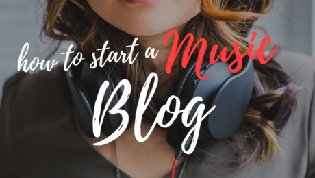 start a music blog